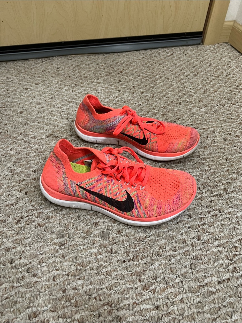 Nike Free 4.0 Flyknit Women's Size 7.5 Running Shoes